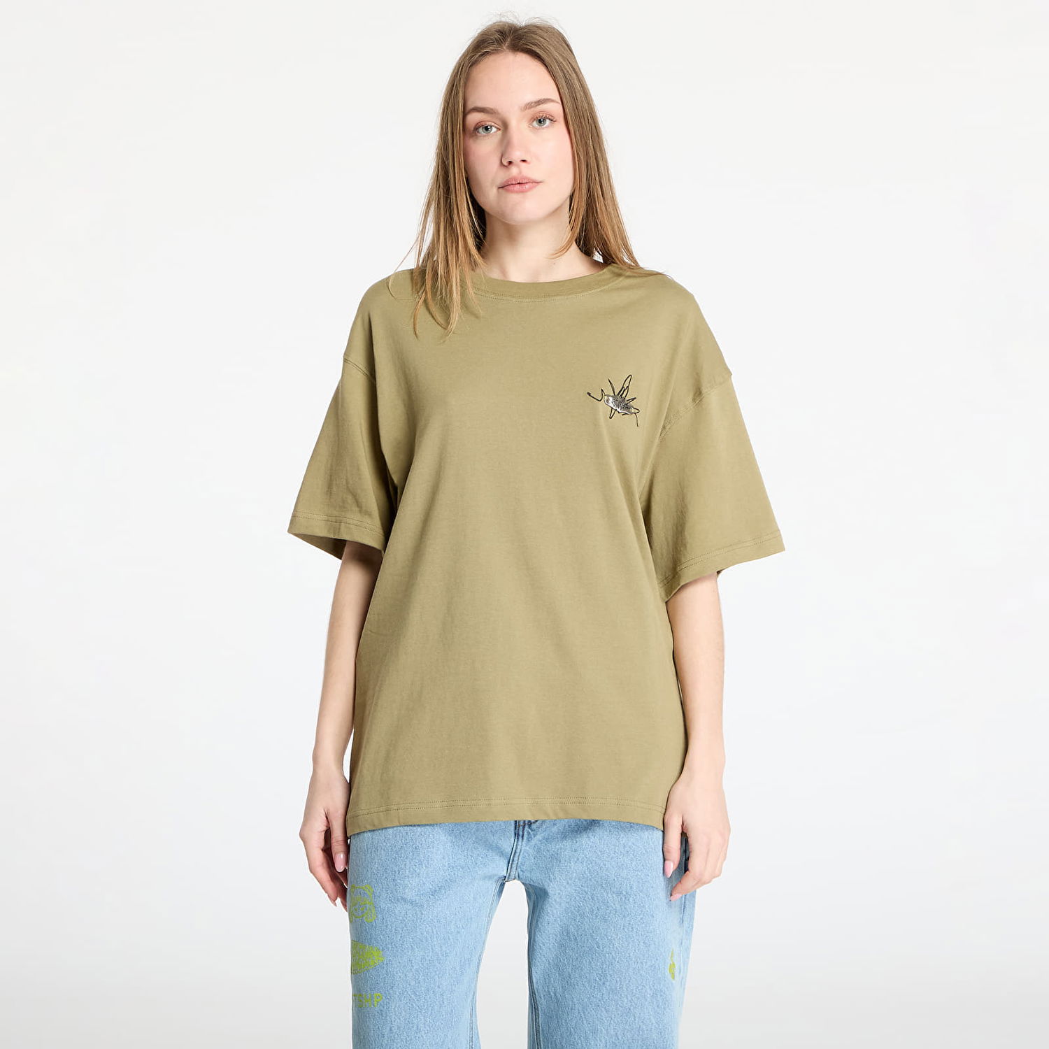 T-shirt Footshop FTSHP Graphic Print T-Shirt Grön | FTSHP_446, 1