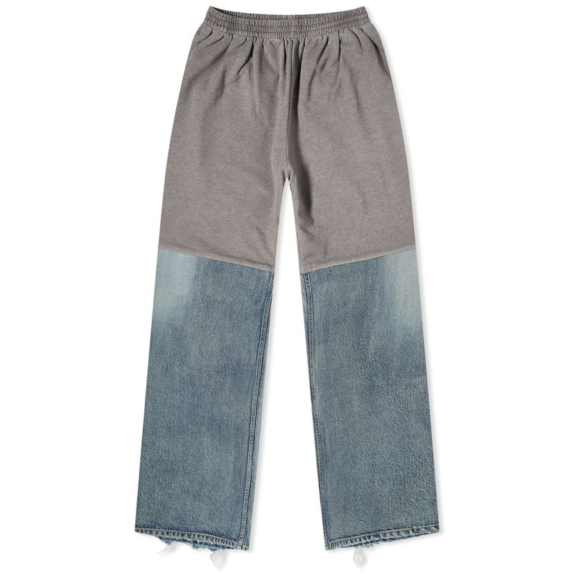 Träningsbyxor Balenciaga Patched Sweatpants Blå | 745264-TNW01-4012