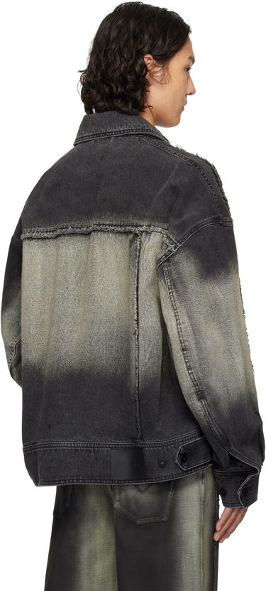Jacka Feng Chen Wang Feng Chen Wang Gradient Denim Jacket Grå | FUS19JK03, 2