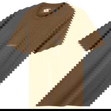 T-shirt C.P. Company C.P. Company 30/1 Sailor Graphic T-Shirt, Size Medium Brun | CMTS164A-006586W-683, 0