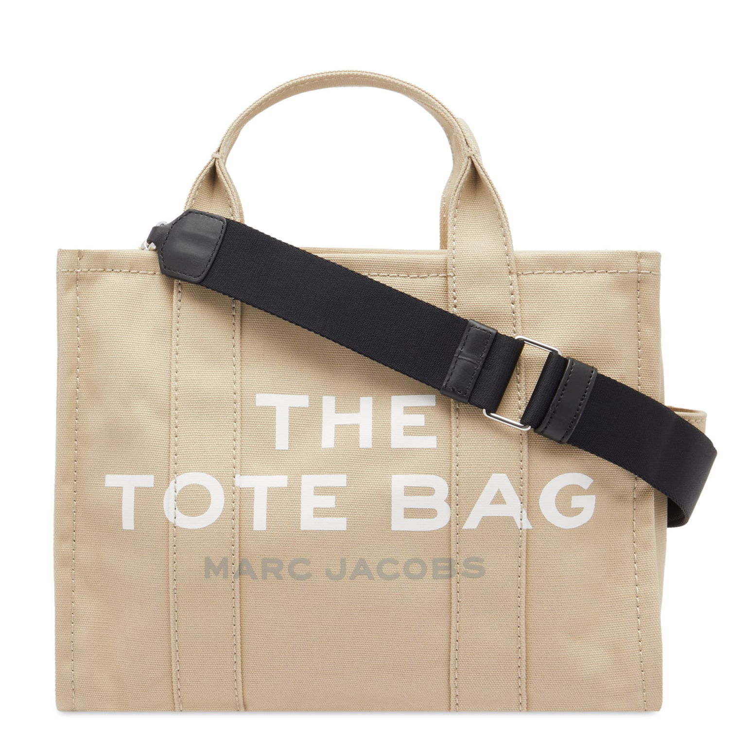 Tygpåse Marc Jacobs Marc Jacobs The Medium Tote Bag Beige | M0016161-260, 1