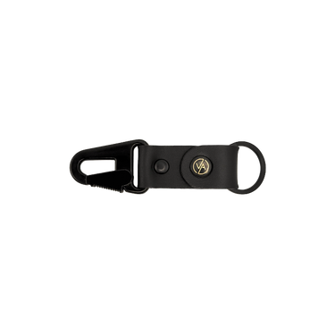 Nyckelringar Vasky Leather Keychain with Carabiner Svart | A-0223-001, 0