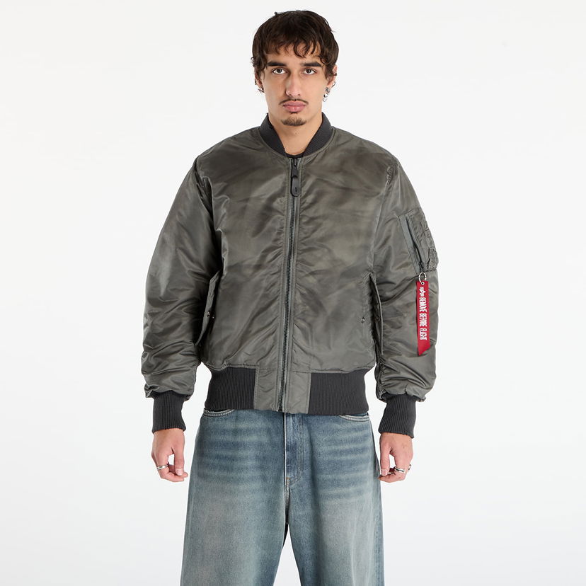 Bomberjacka Alpha Industries MA-1 Distressed Bomber Jacket Grå | 258128-432