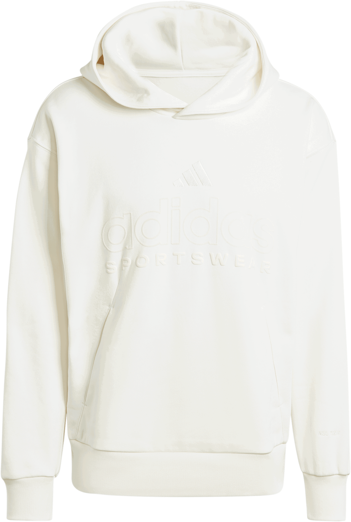 Sweatshirt adidas Performance Fleece Graphic Hoodie Vit | IY6594, 1