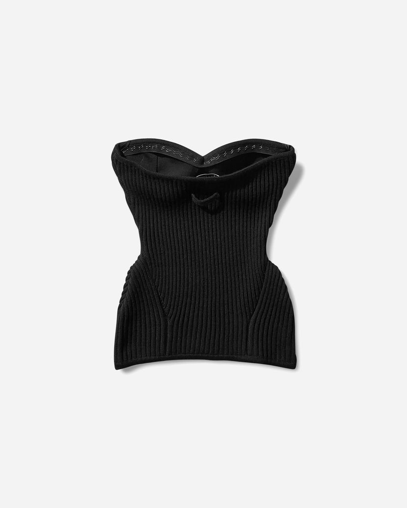 Crop top Jean Paul Gaultier Corset Top Svart | 2503WPO010K001 00