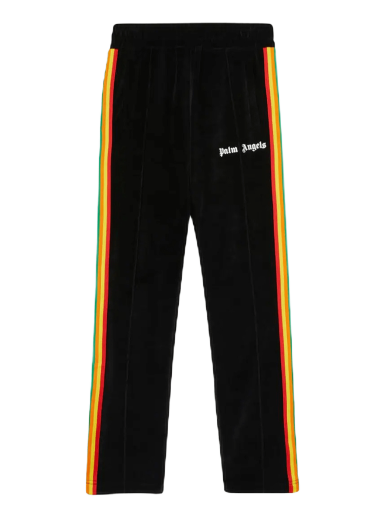 Träningsbyxor Palm Angels Rainbow Chenille Track Pants Svart | PMCJ001C99FAB0021001