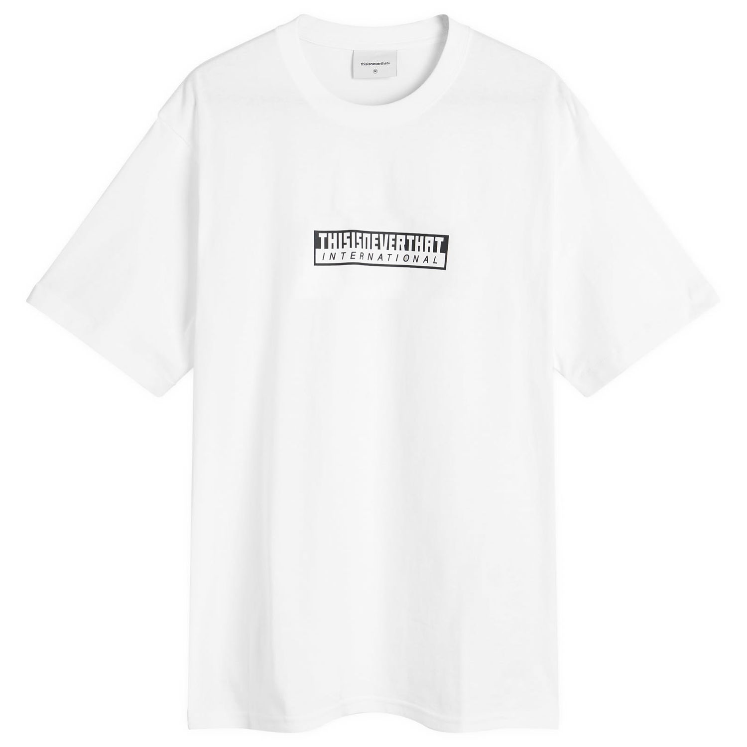 T-shirt thisisneverthat Tnt International T-Shirt, Size Large Vit | TN251TTSST11-WHT, 1