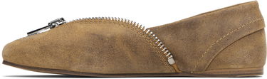 Sneakers och skor JW Anderson Biker Ballerina Flats Brun | BL0032-LA0319, 2