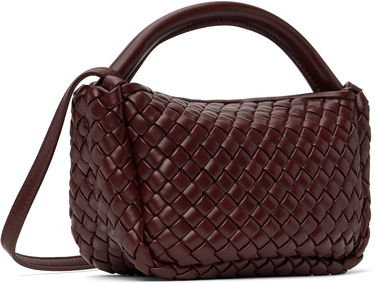 Handväska Bottega Veneta Bottega Veneta Small Cobble Top Handle Bag Bourgogne | 805739 V3RG1, 2