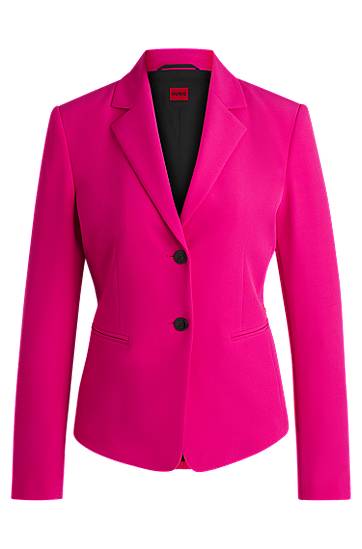 Jacka BOSS Slim-Fit Stretch Blazer Rosa | 50539976