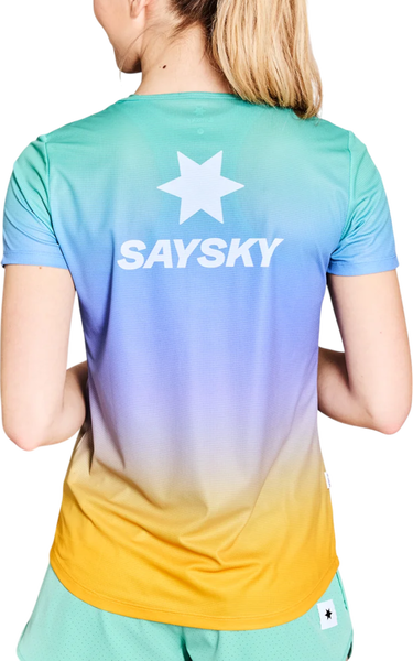 T-shirt Saysky Saysky Drip Dye Flow T-Shirt Flerfärgad | nwrss60c-1033, 1