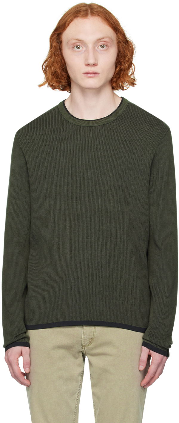 Sweater rag & bone Harvey Knit Sweater Grön | MBS23S011UC11