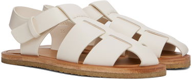 Badkläder The Row The Row Fisherman Sandals Vit | F1343-N60, 3