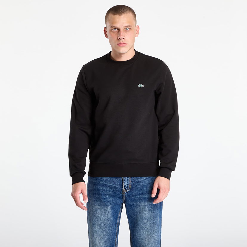 Sweatshirt Lacoste Sweatshirt Sweatshirt Black Svart | SH5127 031