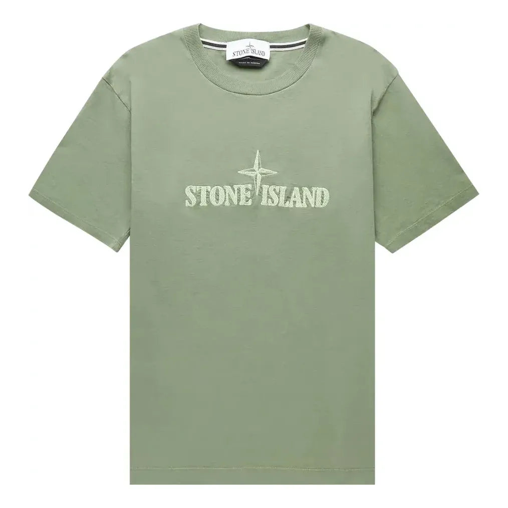 T-shirt Stone Island Stitches Two T-Shirt Grön | 781521579-V0055, 0