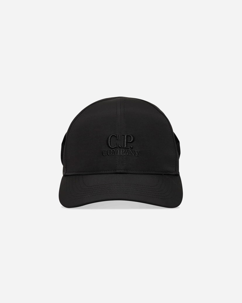 Keps C.P. Company Chrome-R Goggle Cap Svart | 19CMAC116A-005904A 999