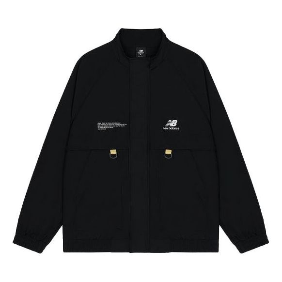 Vindjacka New Balance Men's Solid Color Pattern Jacket Svart | AMJ13362-BK