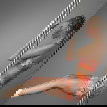 Shorts adidas Performance Lift Your Mind Techfit Short Orange | IN7273, 4