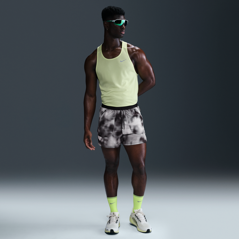 Linne Nike Running Division Breathe Dri-FIT ADV 4" Shorts with Liner Gul | HJ4150-010