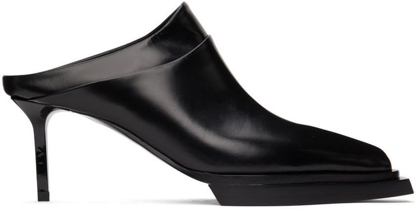 Sneakers och skor 1017 ALYX 9SM Dagger Leather Mules Svart | AAWMU0009LE01.S22