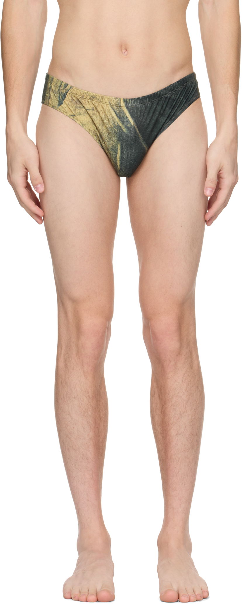 Badkläder Jean Paul Gaultier Jean Paul Gaultier Body Printed Swim Briefs Flerfärgad | 25/03-M-SW064-J010P-4812