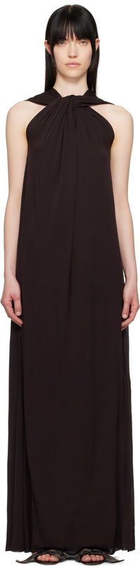 Jil Sander Draped Maxi Dress
