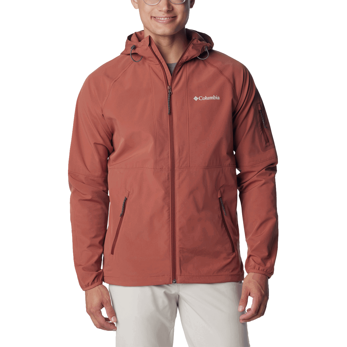 Vindjacka Columbia Tall Heights Hooded Softshell Röd | 1975591229, 0
