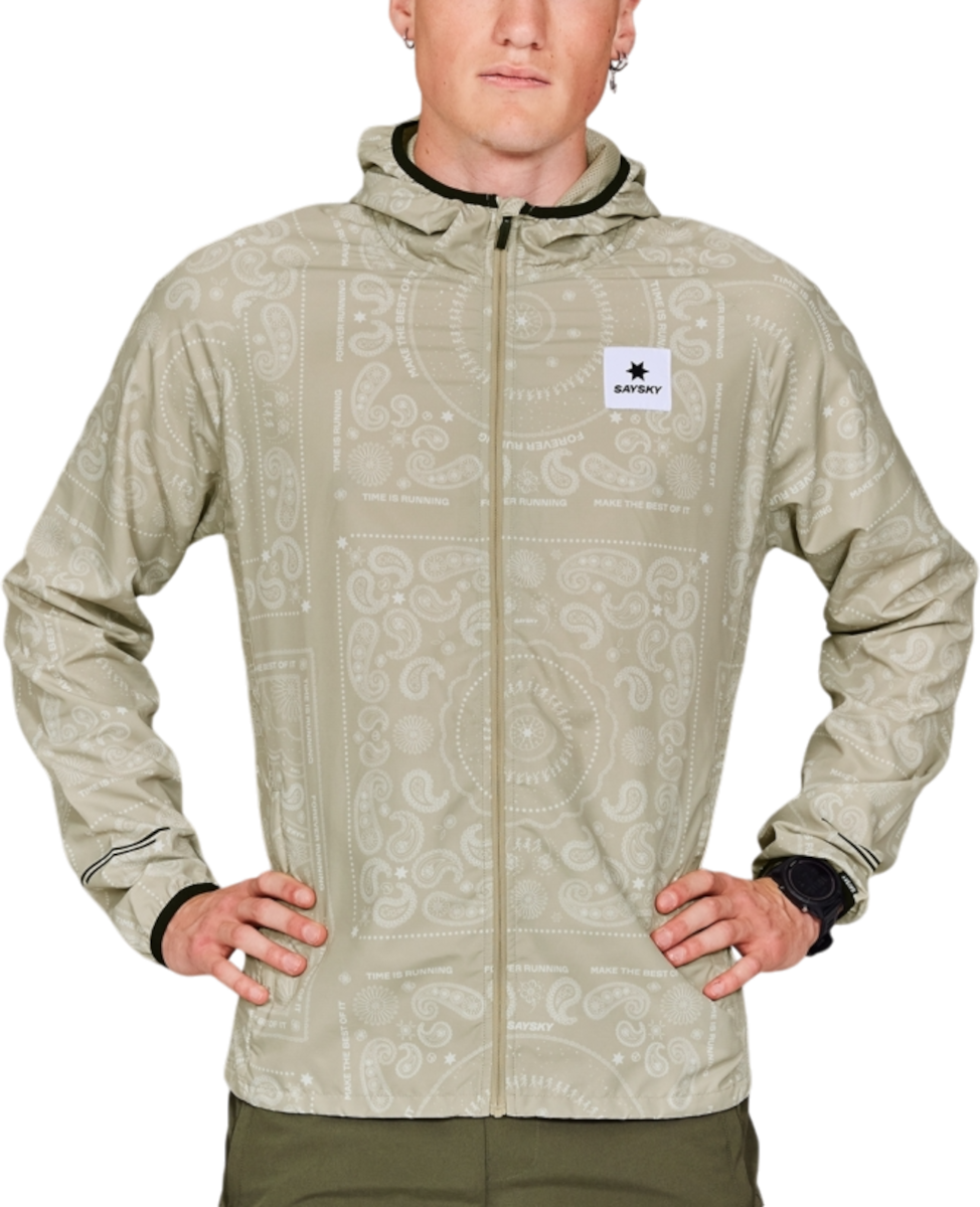 Vindjacka Saysky Saysky Paisley Pace Hooded Jacket Beige | mmrja04c1021, 0