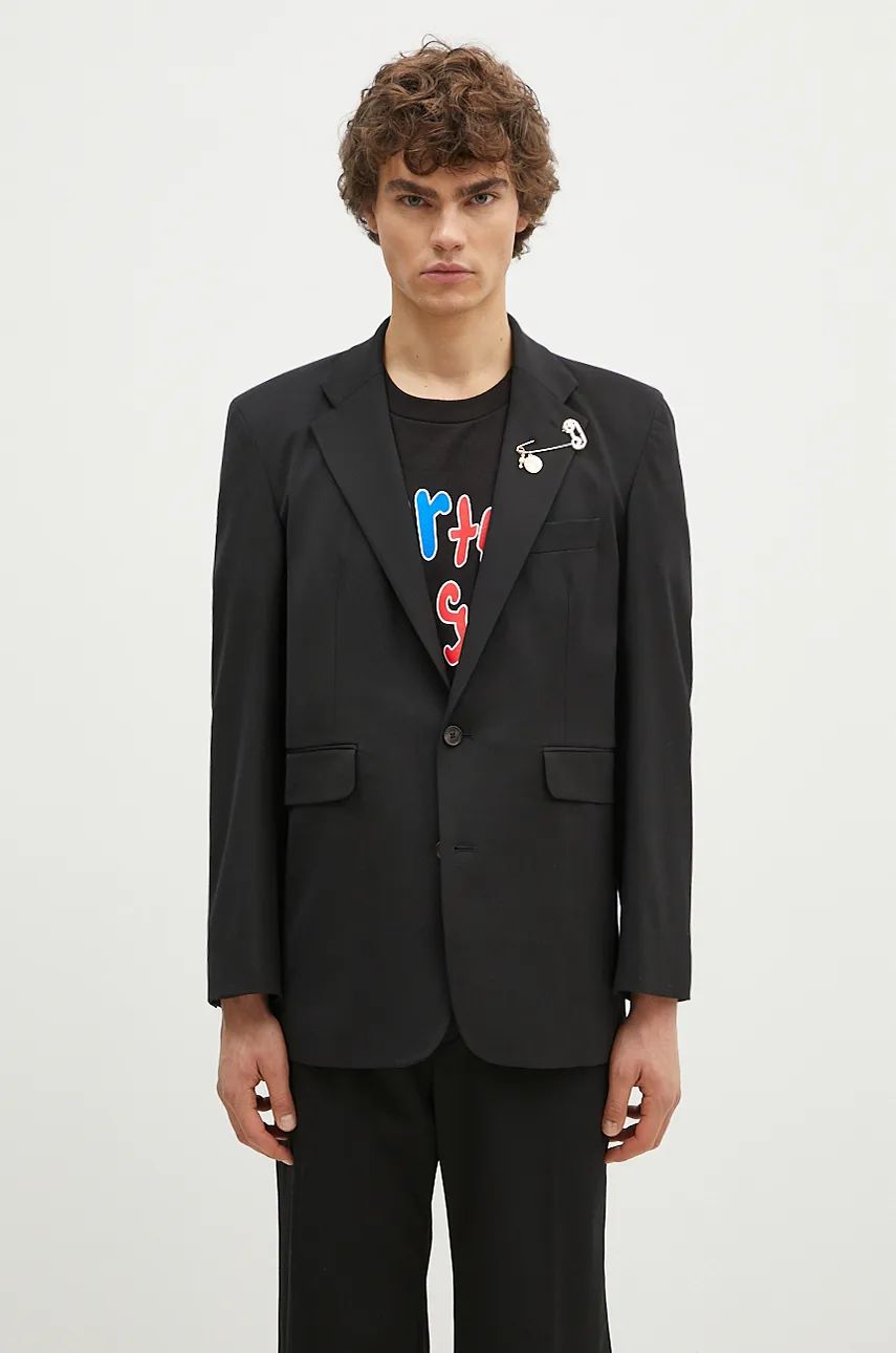 Jacka Aries Single Breasted Tailored Jacket Svart | AR7010202, 0