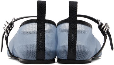 Klä rag & bone rag & bone Spire Mary Jane Ballerina Flats Blå | WFF24PF047MS47, 1