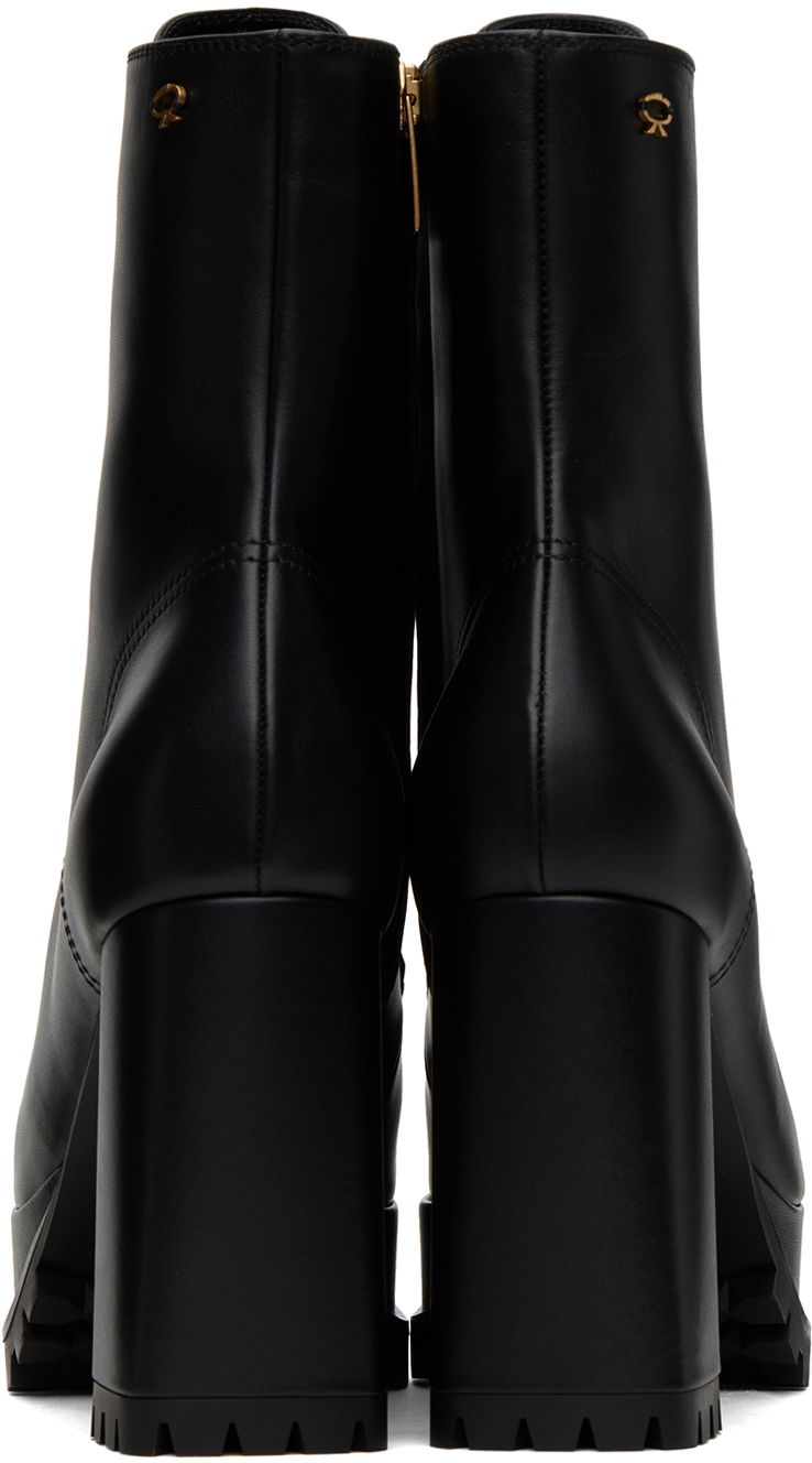 Sneakers och skor Gianvito Rossi Platform Lace-Up Boots Svart | G73077.70RIC.VGI, 1