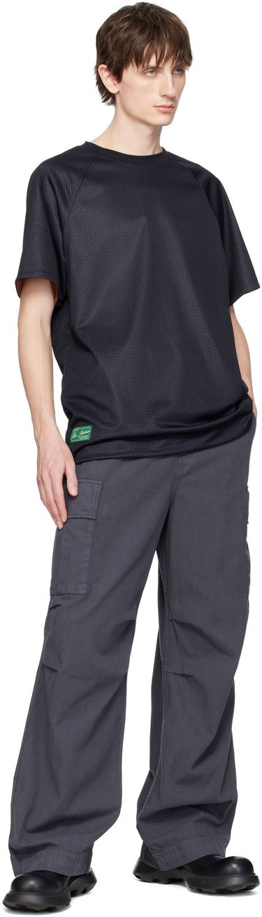 T-shirt Palmes Palmes Mesh Double Reversible T-Shirt Svart | P10-0043-660, 3