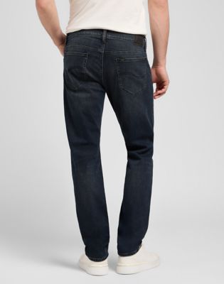 Jeans Lee Daren Medium Stretch Regular Fit Jeans Size 42x34 Blå | 112371297, 0