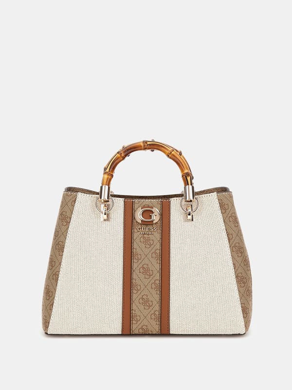 Handväska GUESS Kerima 4G Logo Bag Beige | HWAG9337060