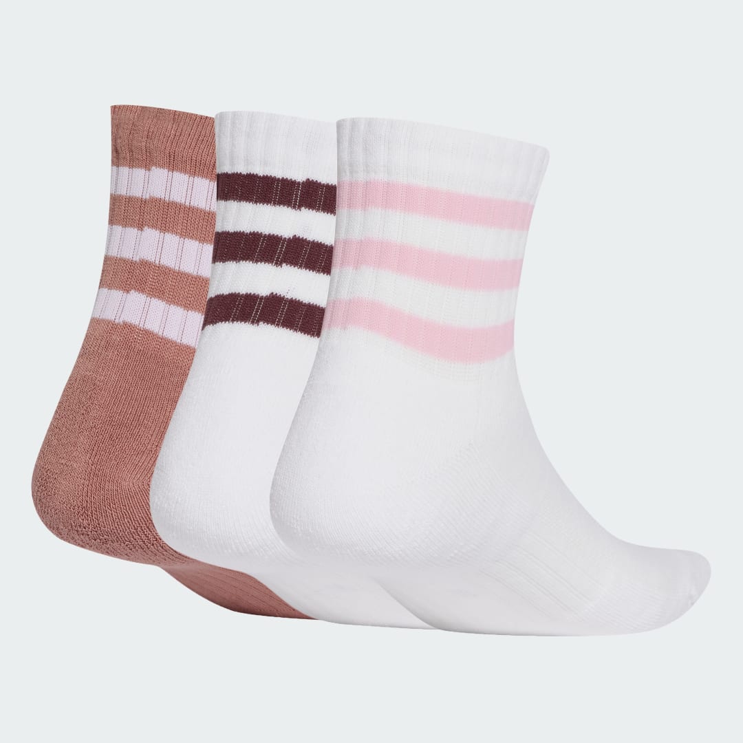 Strumpor adidas Performance 3-Stripes Cushioned Quarter Socks - 3 Pairs Vit | JG3700, 0