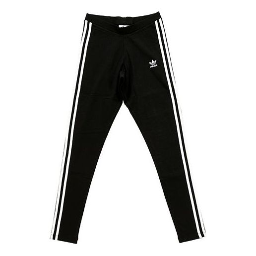 Damasker adidas Originals 3 Stripes Tights Svart | CE2441