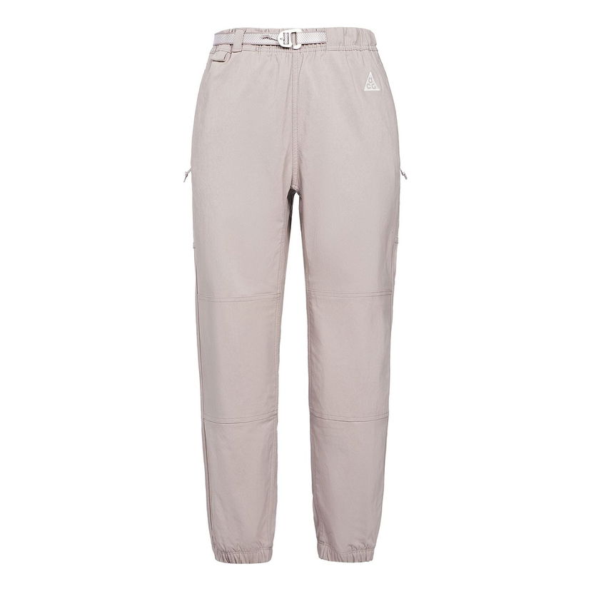 Cargo byxor Nike ACG ACG Solid Color Belt Breathable Casual Pants Beige | CV0661-245
