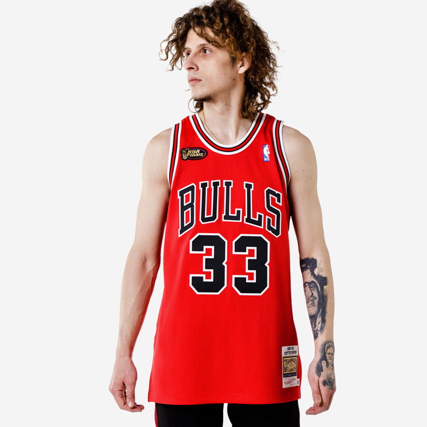 Jersey Mitchell & Ness Authentic Jersey Chicago Bulls Röd | AJY4GS18079-CBUSCAR97SPI, 0