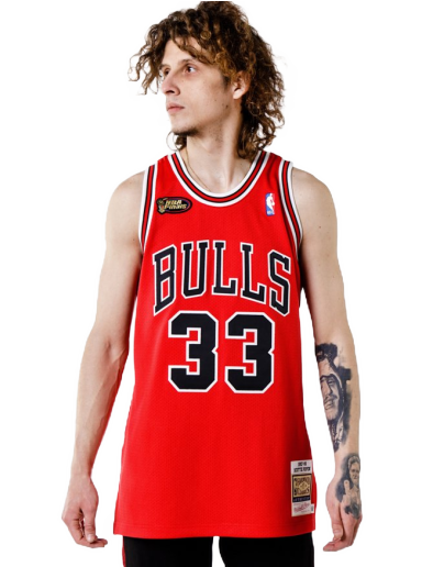 Jersey Mitchell & Ness Authentic Jersey Chicago Bulls Röd | AJY4GS18079-CBUSCAR97SPI