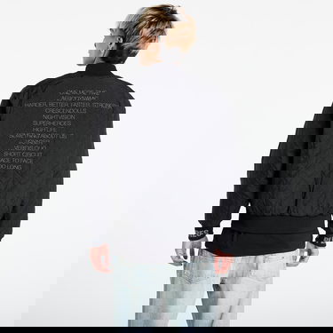 Bomberjacka Pleasures PLEASURES Daft Club Reversible Bomber Jacket Svart | P25DP001-BLACK, 5