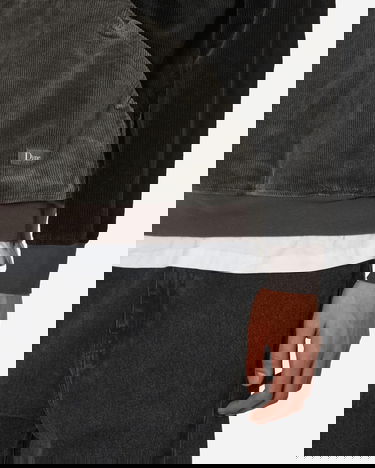 Sweatshirt Dime Wave Corduroy Hoodie Grå | DIMEHO239 CHA, 5