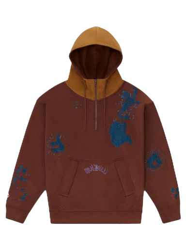 Sweatshirt Converse Bandulu x Hoodie Brun | 10021726-A01