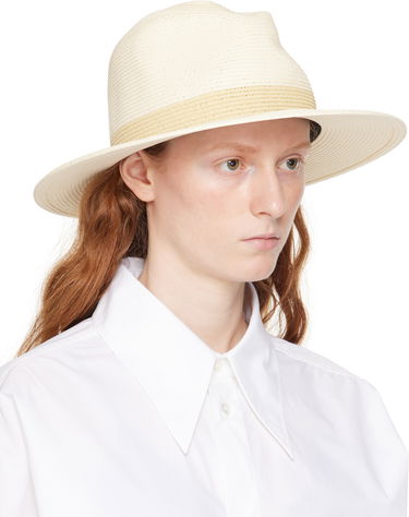 Hatt rag & bone rag & bone City Straw Hat Beige | WJW23P1008RZ08, 1