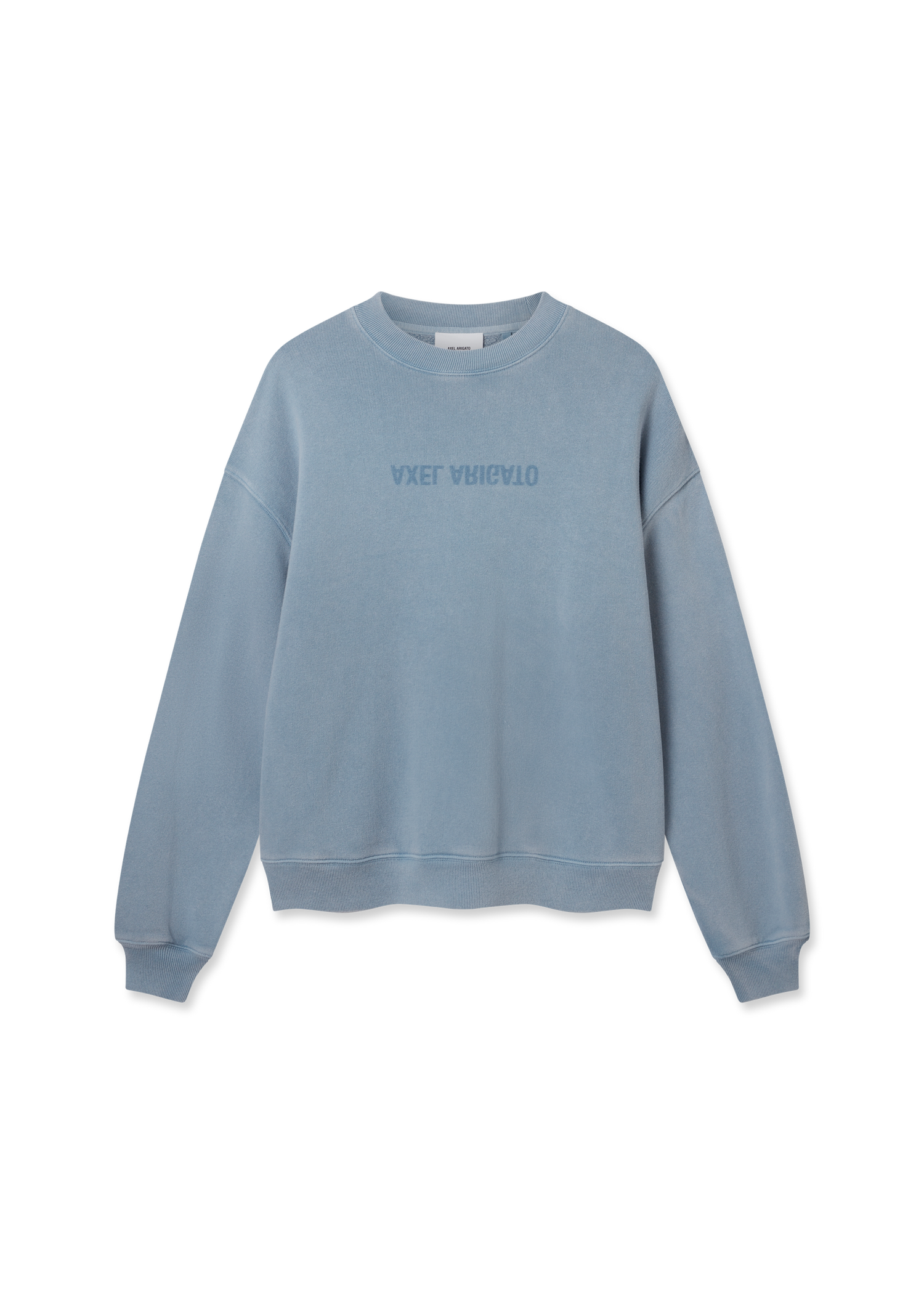Sweatshirt AXEL ARIGATO Washed Blue Sweatshirt Blå | A3122002, 0