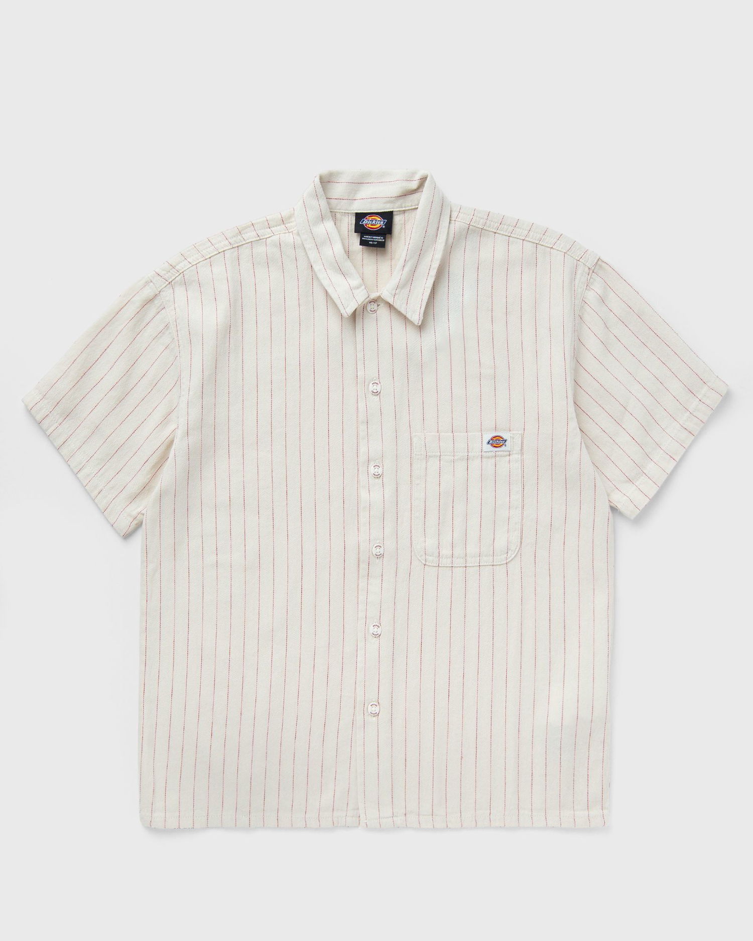 Skjorta Dickies Short Sleeve Button-Up Shirt Vit | DK0A4Z7UC481, 1
