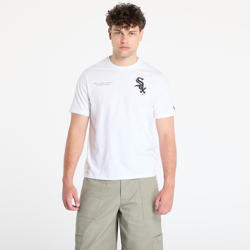 T-shirt New Era New Era Chicago White Sox Arch Graphic Regular Fit Tee Vit | 60667712