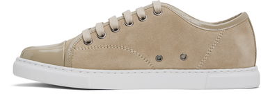 Sneakers och skor LANVIN DBB1 Suede & Patent Leather Sneakers Grå | FW-SKDBB1-VBAL-H24, 2