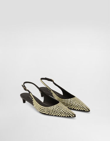 Sneakers och skor Dolce & Gabbana Calfskin Slingbacks Flerfärgad | CG0826A6A028E831, 1