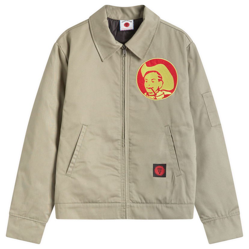Jacka BBC IceCream ICECREAM Cowboy Work Jacket, Size Large Beige | IC24408-KHK