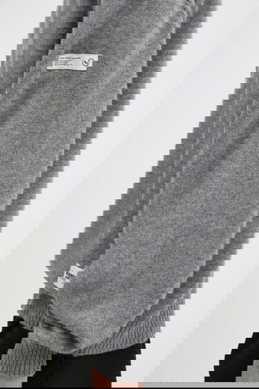 Sweater Neighborhood NEIGHBORHOOD Cashmere Crewneck Sweater Grå | 242NGNH.KNM01, 3